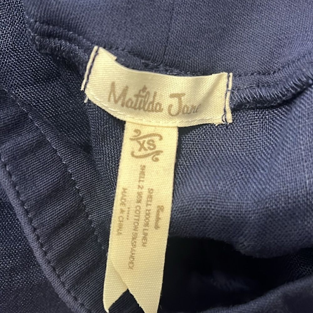 Matilda Jane navy pants size XS - Picture 5 of 5
